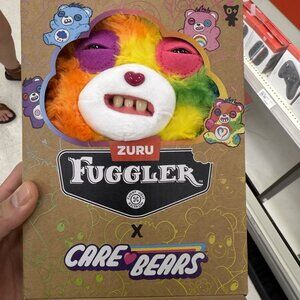 Fuggler x Care Bears 9” TOGETHERNESS BEAR Funny Ugly Monsters Brand New - Sealed